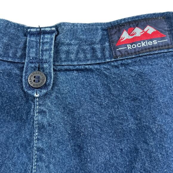 VTG Rocky Mountain Jeans 27x34 Western Cowgirl Bareback Rodeo 90s Rancher Tall - Picture 6 of 15